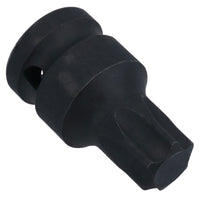 1/2in Drive Male Torx Star Impacted Impact Shallow Stubby Socket T55 – T100