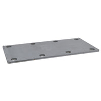 750KG Mounting Plate (Single) 8 Hole Suspension Unit Welding Weld On Plate