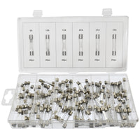 Glass fuses automotive fuses 120pc assortment kit 5amp - 30amp AST21