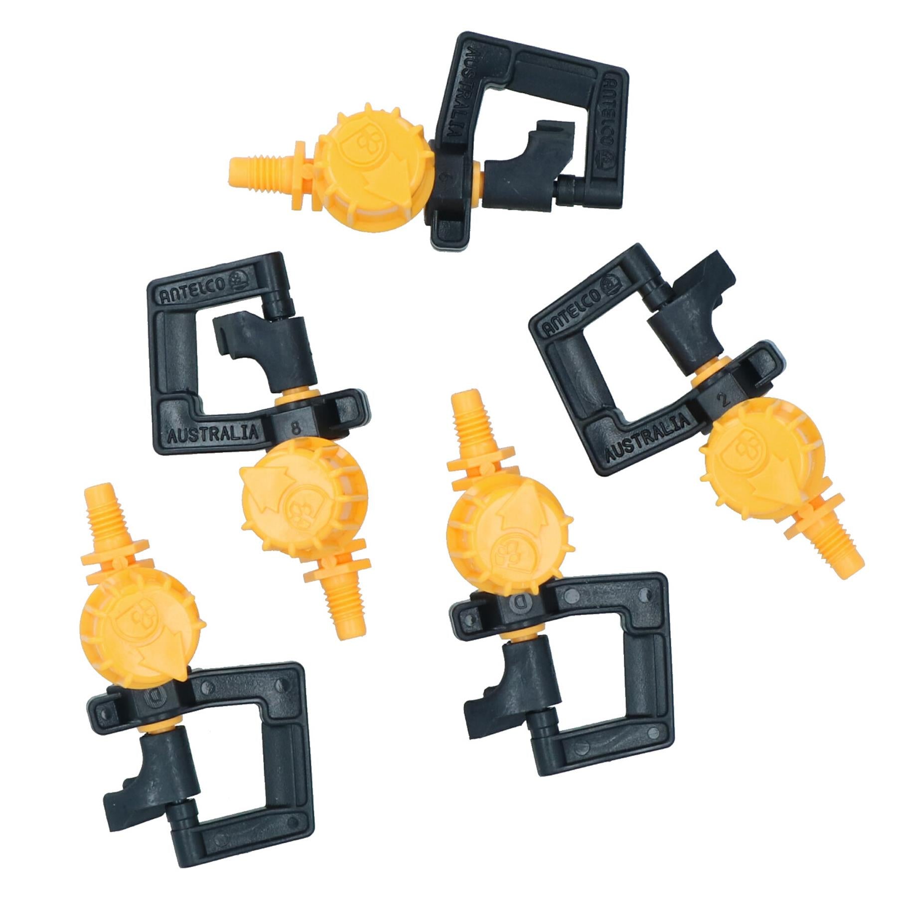 Hozelock Adjustable Micro Sprinkler Vari Rotor Sprayer 360 Degree Coverage