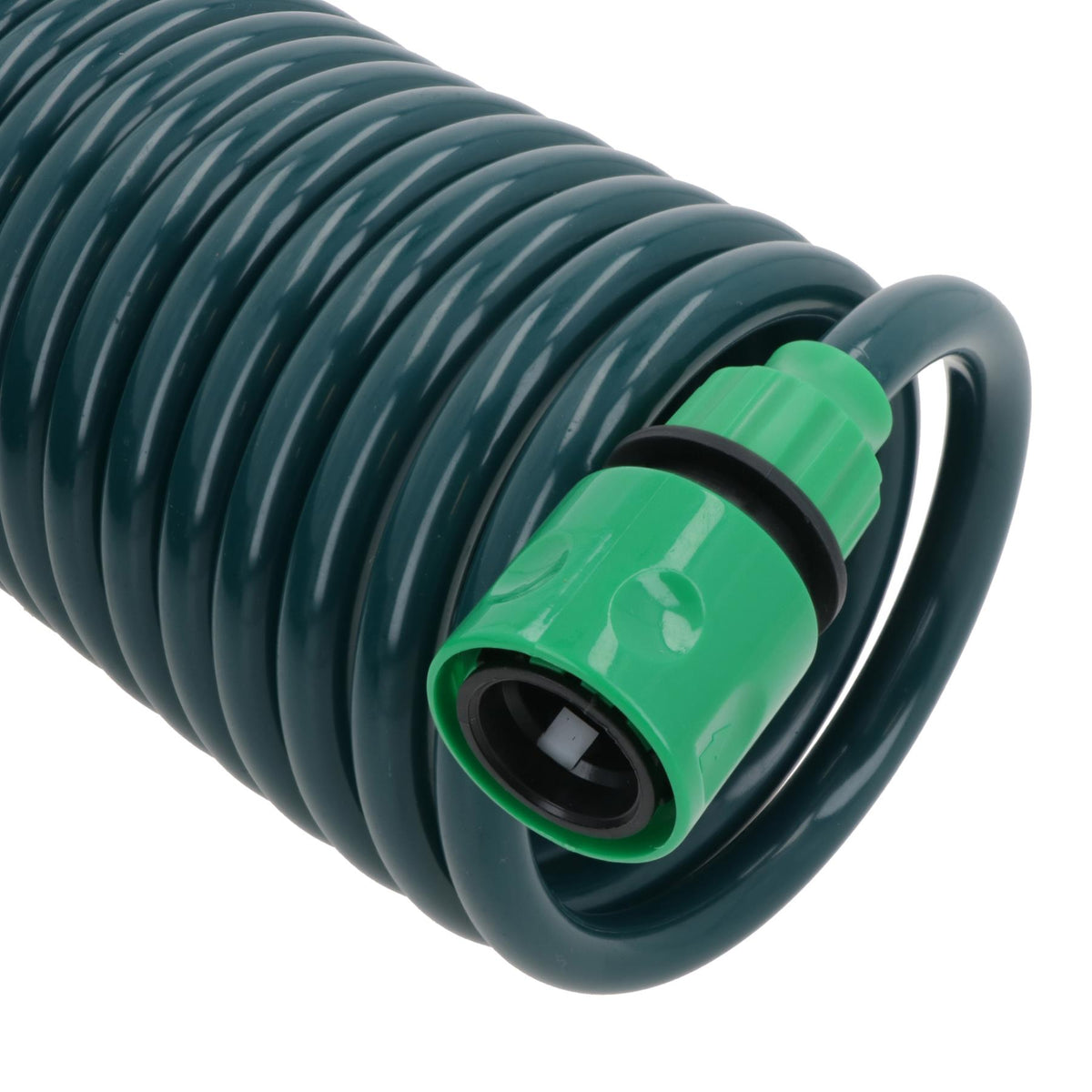 Expandable Garden Coil Hose Pipe Watering With Fittings + Spray Gun 15 Metres