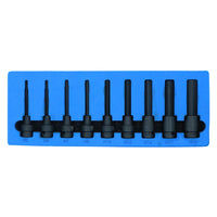 Metric Deep Impact Allen Hex Key Sockets 1/2in Drive 5 – 19mm 9pc 100mm