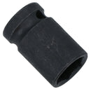17mm 1/2in. Drive Shallow Metric Impact Impacted Socket 6 Sided Single Hex