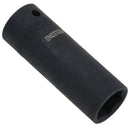 19mm Deep Metric Impact Impacted Socket 6 Sided Single Hex 1/2in Drive