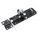 4" / 100mm Brenton Bolt Latch Sliding Lock Gate Shed Door Padbolt & Fixings