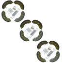 230 x 60mm ALKO 1800kg Axles Type Trailer Brake Shoes For 6 x Brake Drums