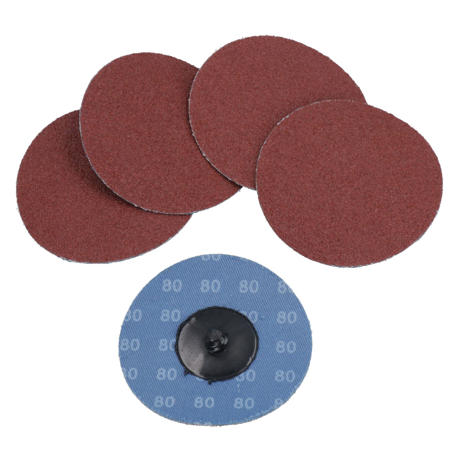 Flap Disc Set 75mm Twist Button Abrasive Discs Sanding
