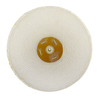 Coarse Sisal Fast Cut Buffing Polishing Mop 10" x 1.5" 3 Section 1st Stage Metal