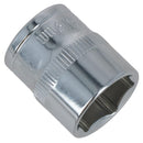 19mm 3/8" Drive Shallow Metric Socket Single Hex / 6 sided Bergen