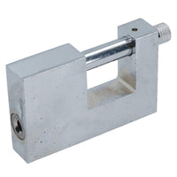 90mm Heavy Duty Beam Padlock Lock For Containers Shutter Doors Warehouses