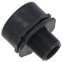 Polypropylene PP Threaded Reducing Socket Female – Male 1in – 3/4in BSP