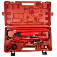 10 Ton Portable Hydraulic Auto Body Dent Frame Repair Kit Porta Pack Jack