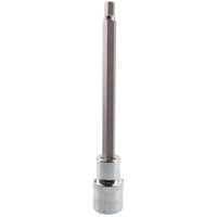 6mm Hex Allen Key Long Bit Internal Socket Metric 1/2" Drive 140mm Length Cr-V