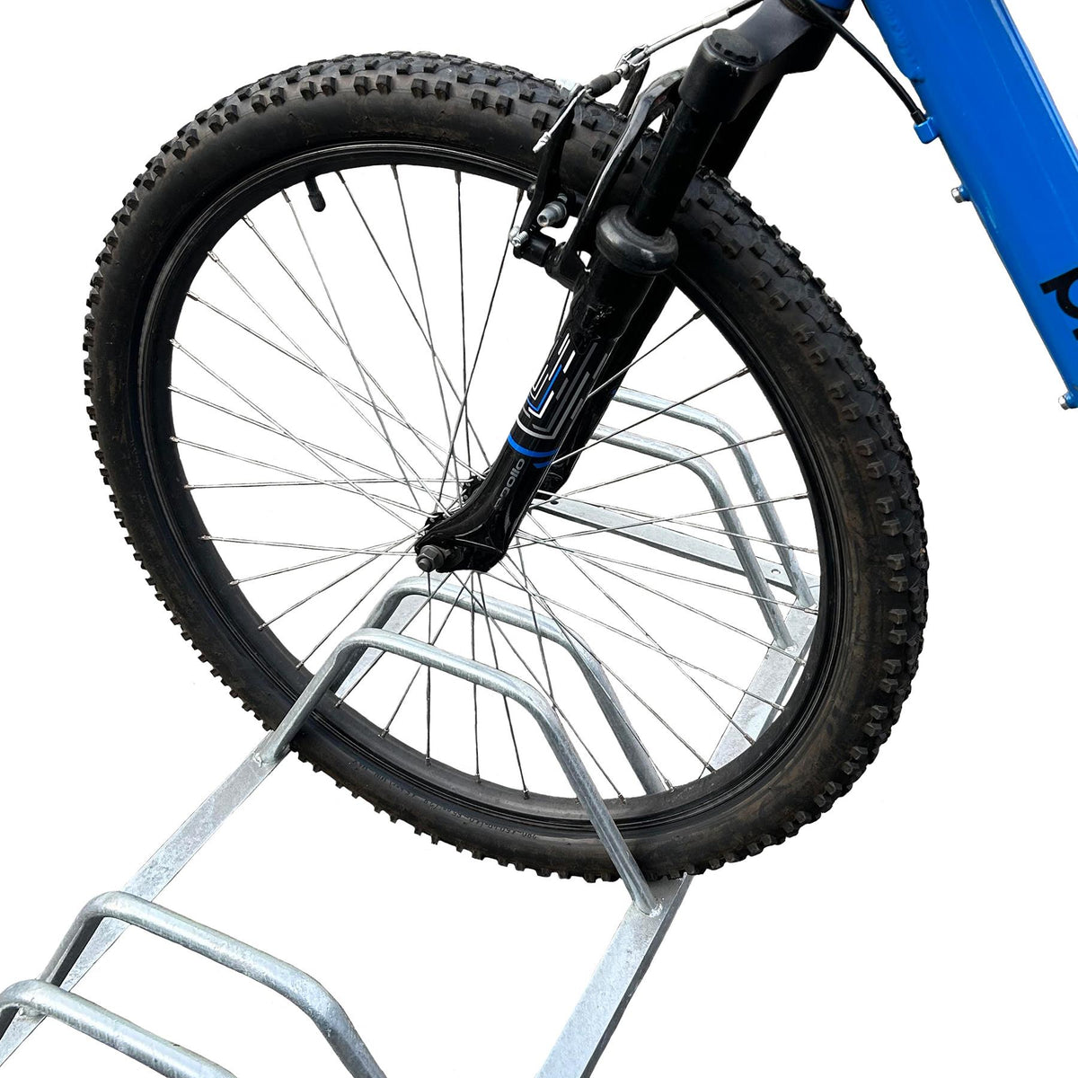 5 Bike Cycle Stand Holder Floor Rack 157 x 40cm Wall Mounting Storage Parking