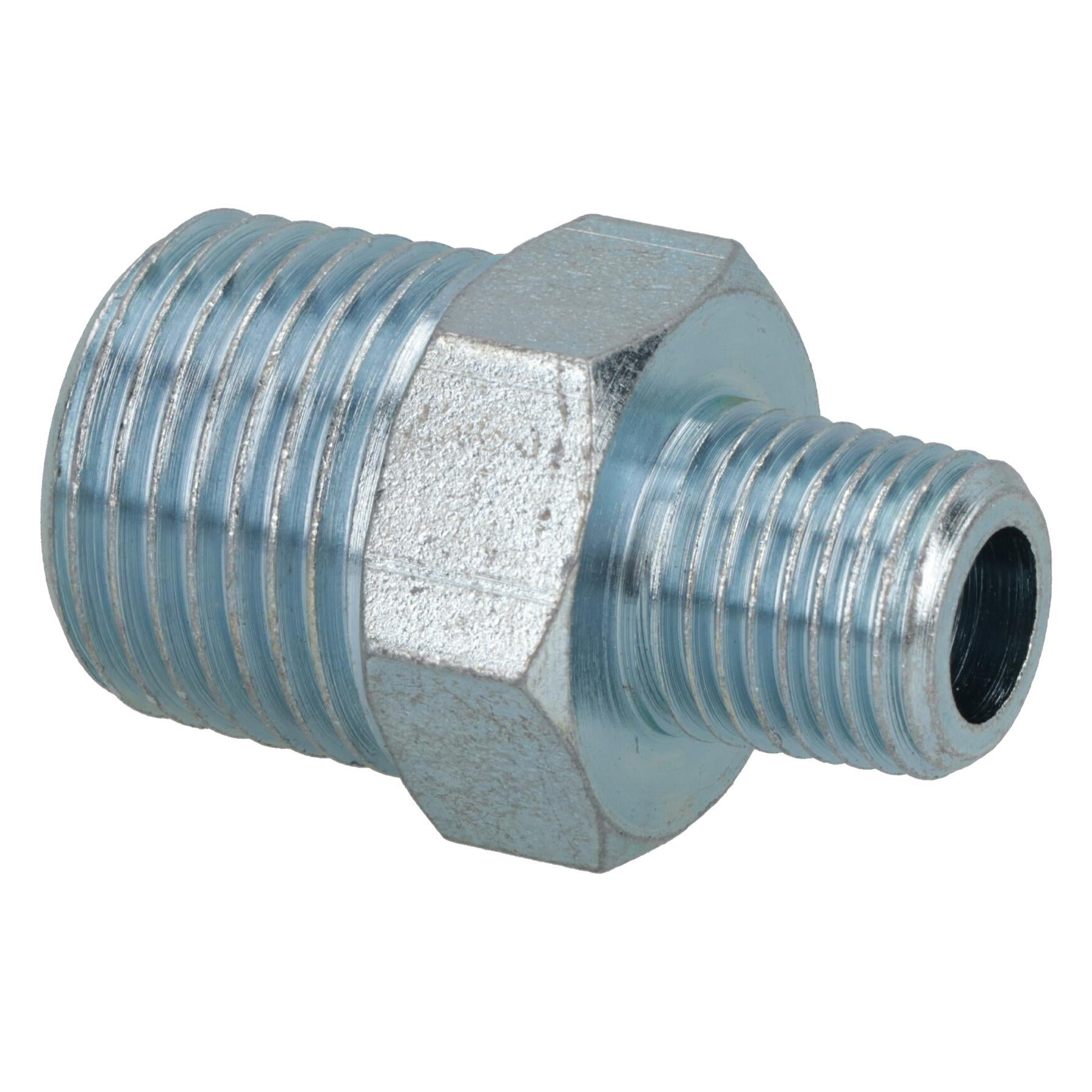 1/4" BSP Male to 1/2" BSP Male Step Up / Down Thread Union Fitting 5 PACK FT055
