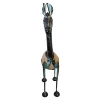 Large Giraffe Garden Sculpture Ornament Statue Metal Decoration Animal Safari