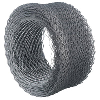 Expanded Metal Brickwork Reinforcement Galvanised Mesh Roll 100mm x 20 Metres