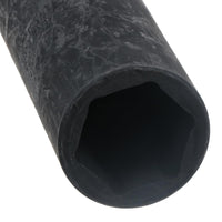 Douille à choc métrique double profonde MM 18 mm 1/2" à 6 pans simple hexagonale