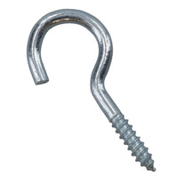 Screw Hook Fasteners Hangers Zinc Coated Finish 12mm Dia 40mm length