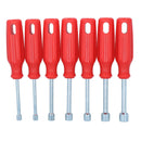 Jeu d'outils de tournevis à écrous, tailles impériales / AF / SAE 3/16" - 1/2" 7 pièces