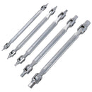 Tête pivotante à double extrémité mâle hexagonale / Allen flexible 2 mm - 14 mm 5 pièces 10 tailles