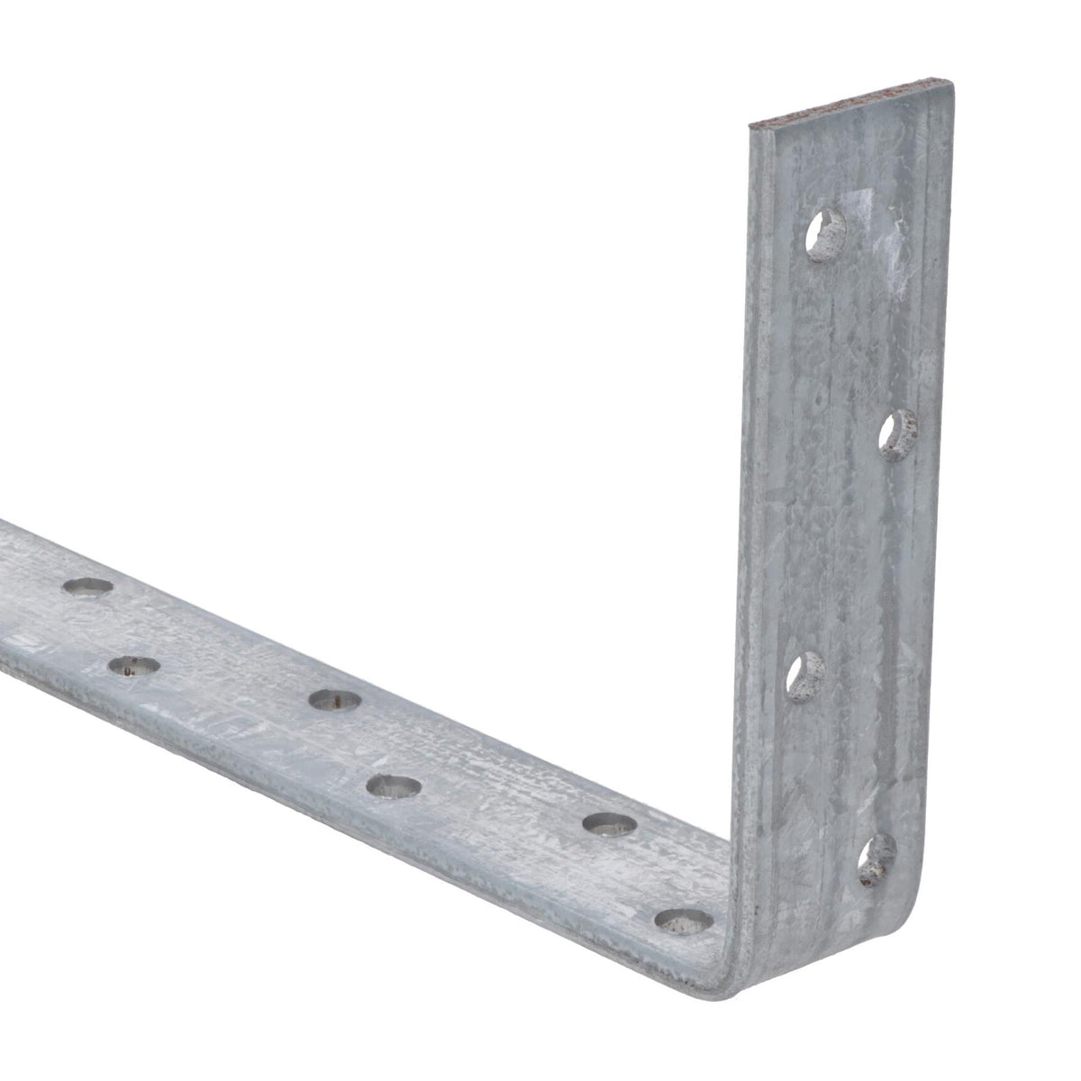 Horizontal Heavy Duty Restraint Strap 800mm Length 100mm Bend Galvanised
