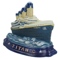 Titanic Door Stop Cast Iron Wedge Doorstop House Home Shed Boat Cruise Ship