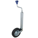 48 mm Stützrad für Anhänger und Wohnwagen mit 200 mm zentriertem Stahlrad