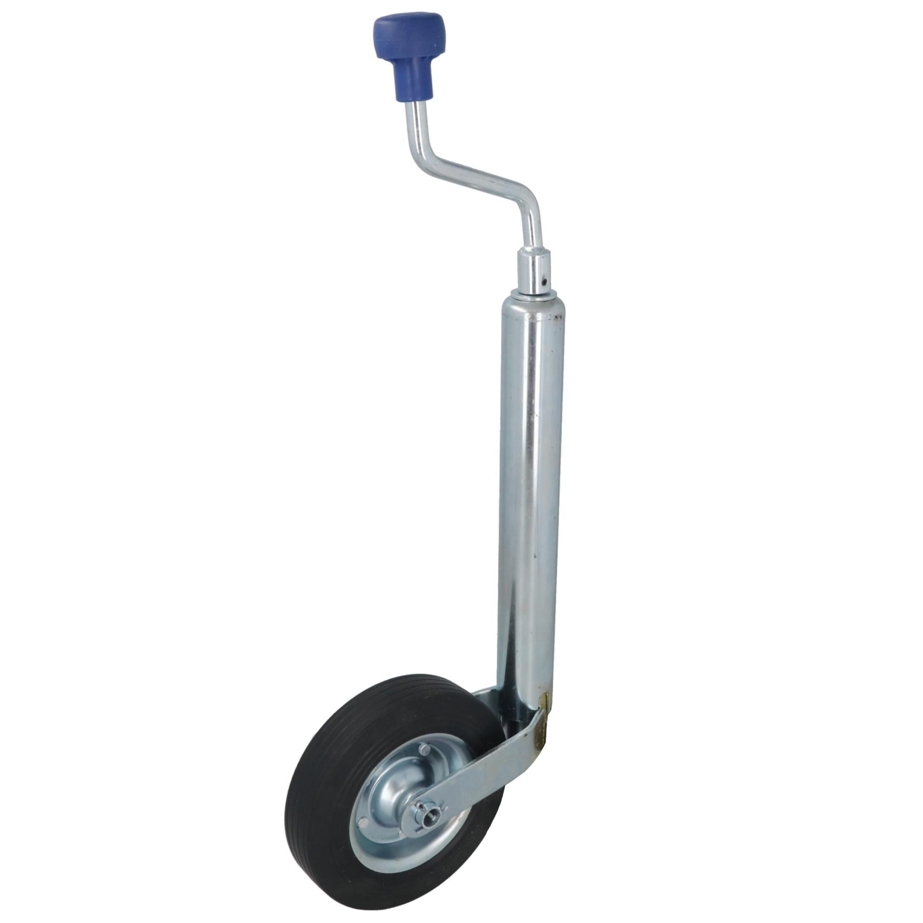 48 mm Stützrad für Anhänger und Wohnwagen mit 200 mm zentriertem Stahlrad