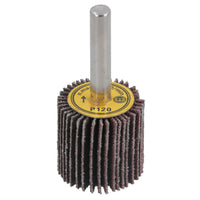25mm 120 Grit Abrasive Flap Wheel Discs Sanding Rust Removal 6mm Shank