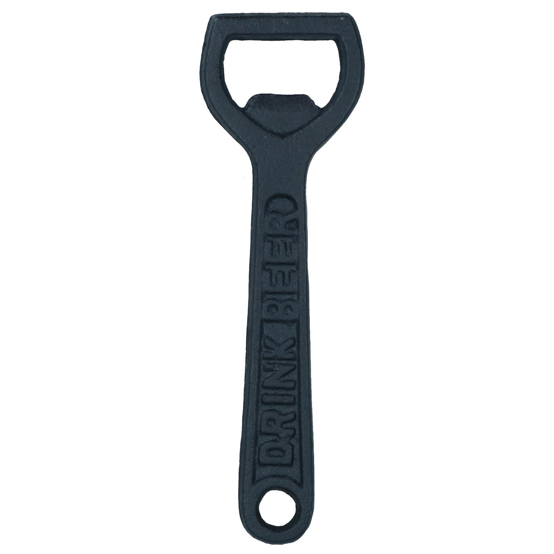Drink Beer Save Water Bottle Opener Beer Cast Iron Sign Gift Garage Shed Bar