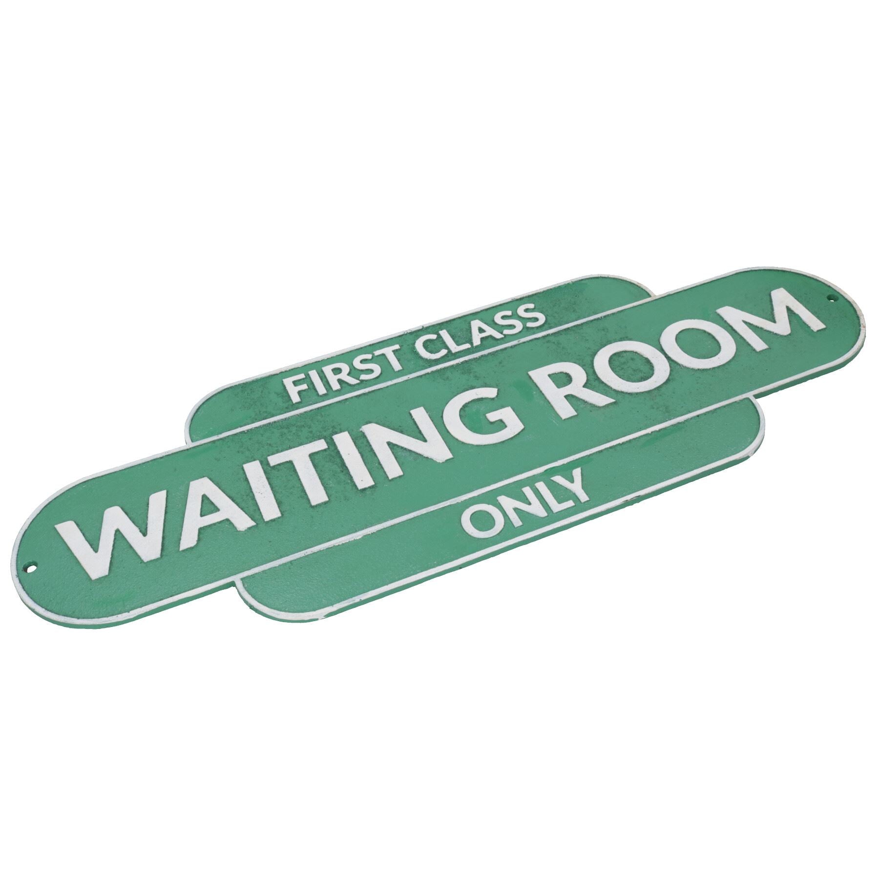 First Class Waiting Room Sign Plaque Train Stop Railway Wall Station G ...