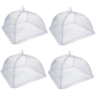 Pop Up Collapsible Food Cover Protector Umbrella Mesh Net Netting for BBQ