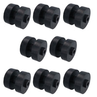 Boat / Jetski / Dinghy Trailer Double Rollers Rubber 16mm Bore