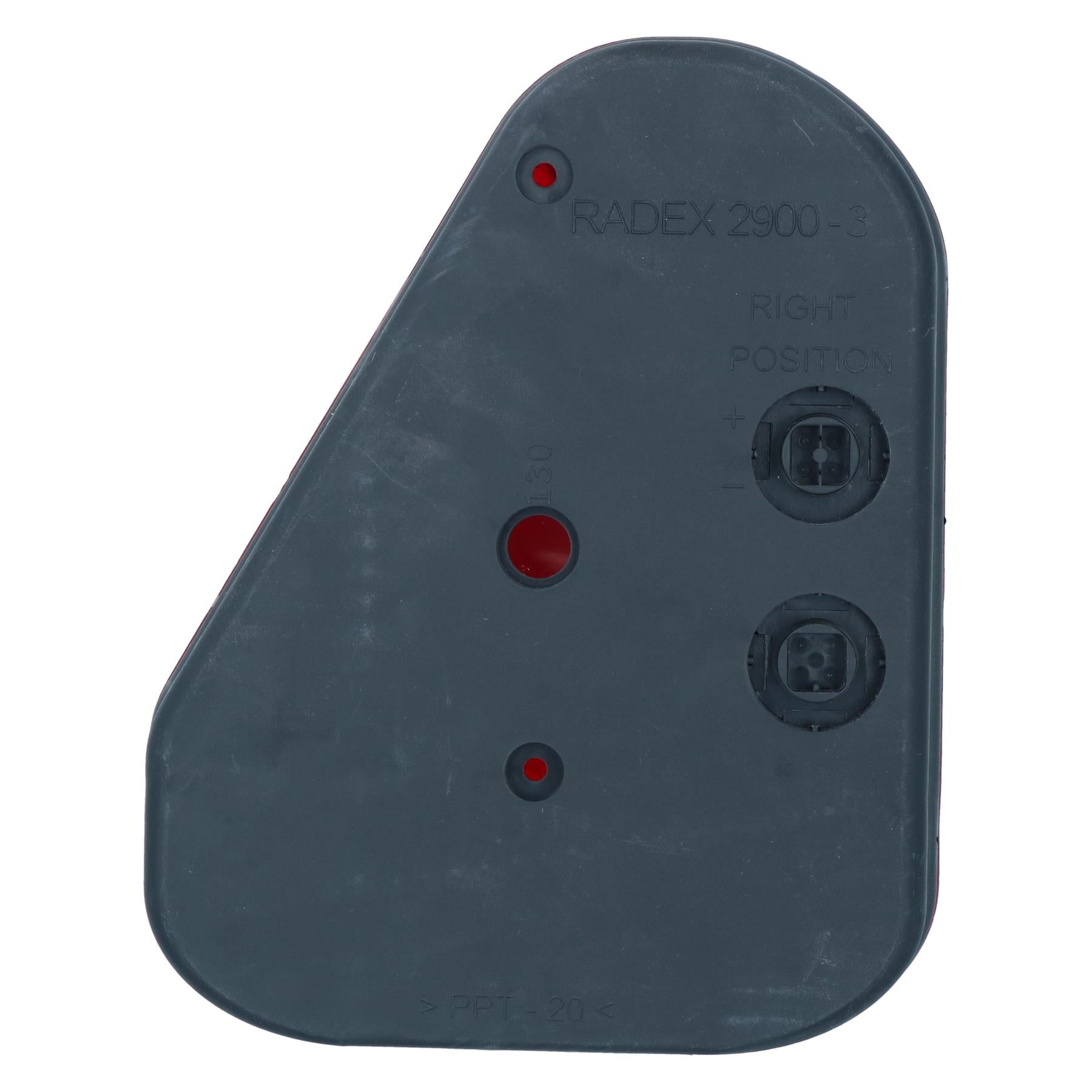 Trailer Light Radex Right Hand for Ifor Williams & Indespension Lamp TR221