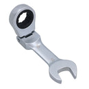 1/2” AF SAE Imperial Flexible Stubby Flexi Head Ratchet Spanner Combi Wrench