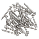 63mm Timber Wood Screws For Railway Sleepers Hex Head Stainless Steel 30pc