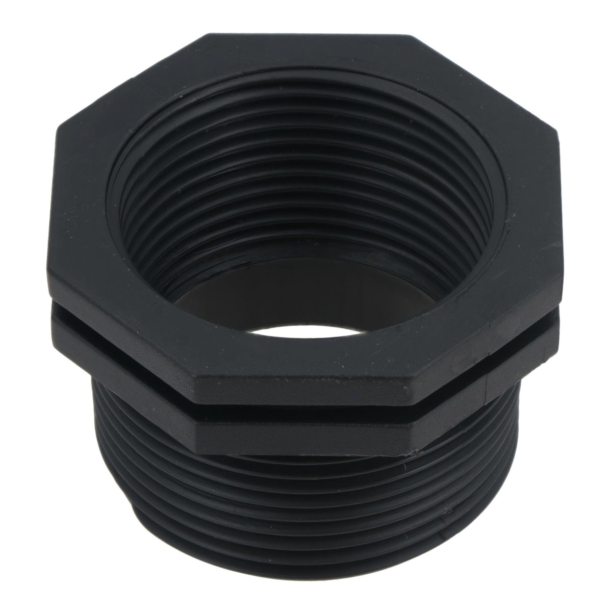 Polypropylene PP 1-1/4in – 1in Female – Male Pipe Threaded Reducing Bush