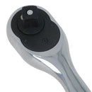 1/2" Drive Curved Ratchet Socket Driver Quick Release 72 Teeth Soft Grip Handle