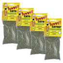 4PK Resealable Easy to Use 100% Organic Catnip Cat Nip Cat Supplies 1oz Bag