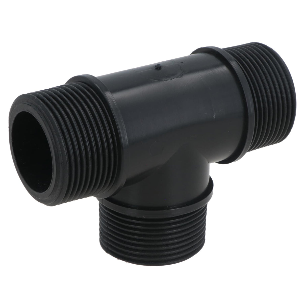 Polypropylene PP 1-1/4in BSP Male Threaded 90° Tee Piece Equal Tees