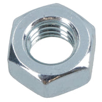 M8 x 1.25mm Hex Full Nut Fastener Hexagonal Metric Nuts Grade 8 Zinc Plated