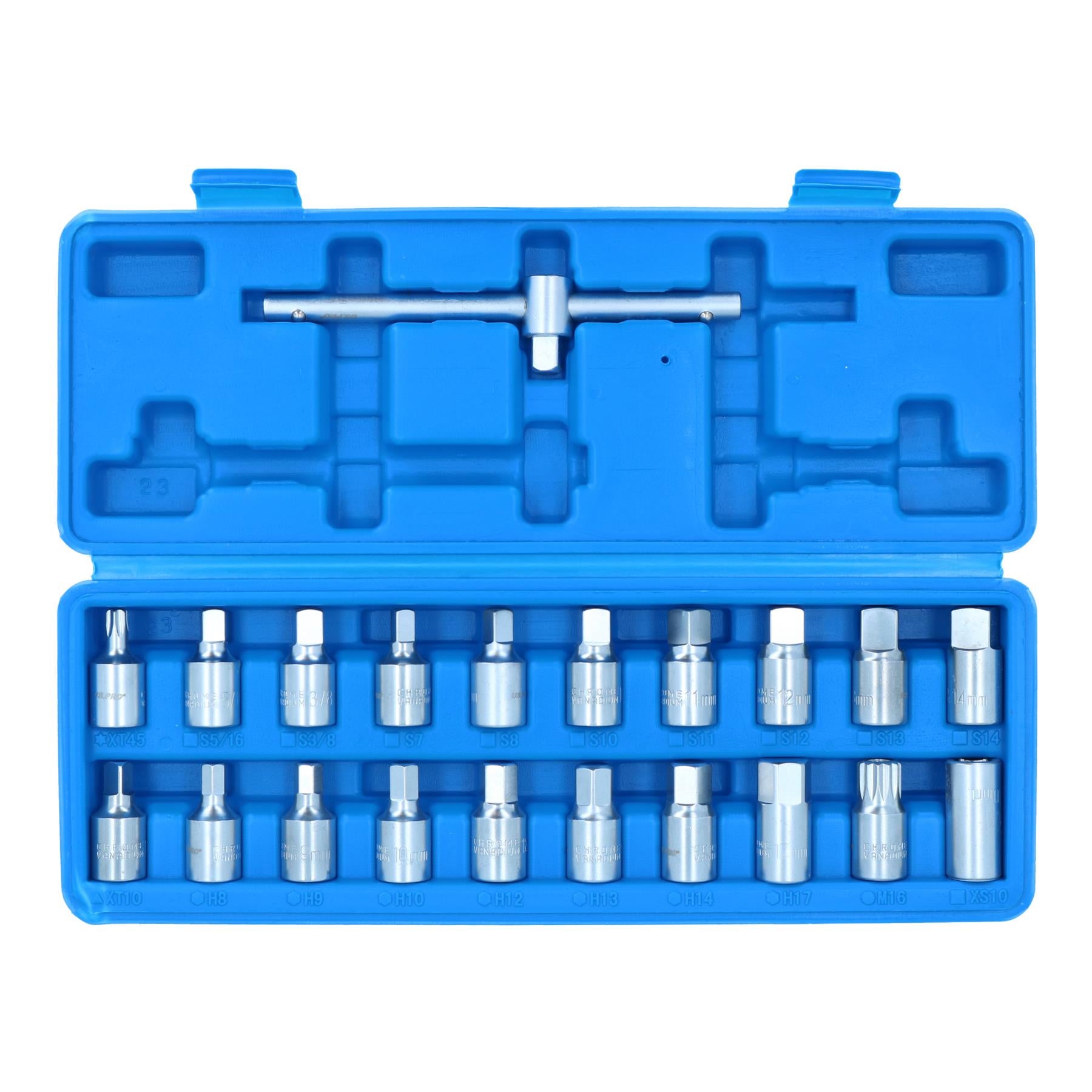 3/8" Drive Master Ölablassschraube Schlüsselsatz für Motoren Getriebe 21-teiliges Set