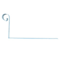 Scrolled Hip Iron 300mm x 150mm Galvanized Bracket Slate Roof Tile 3mm