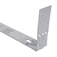 Horizontal Heavy Duty X Restraint Strap 1000mm Length 100mm Bend Galvanised