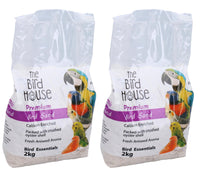 2PK 2kg Premium Parrot Bird Sand Calcium & Minerals Aid Digestion Cage Litter