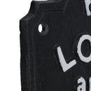To Be Loved Is The Greatest Gift Cast Iron Sign Plaque Wall House Garden Yard