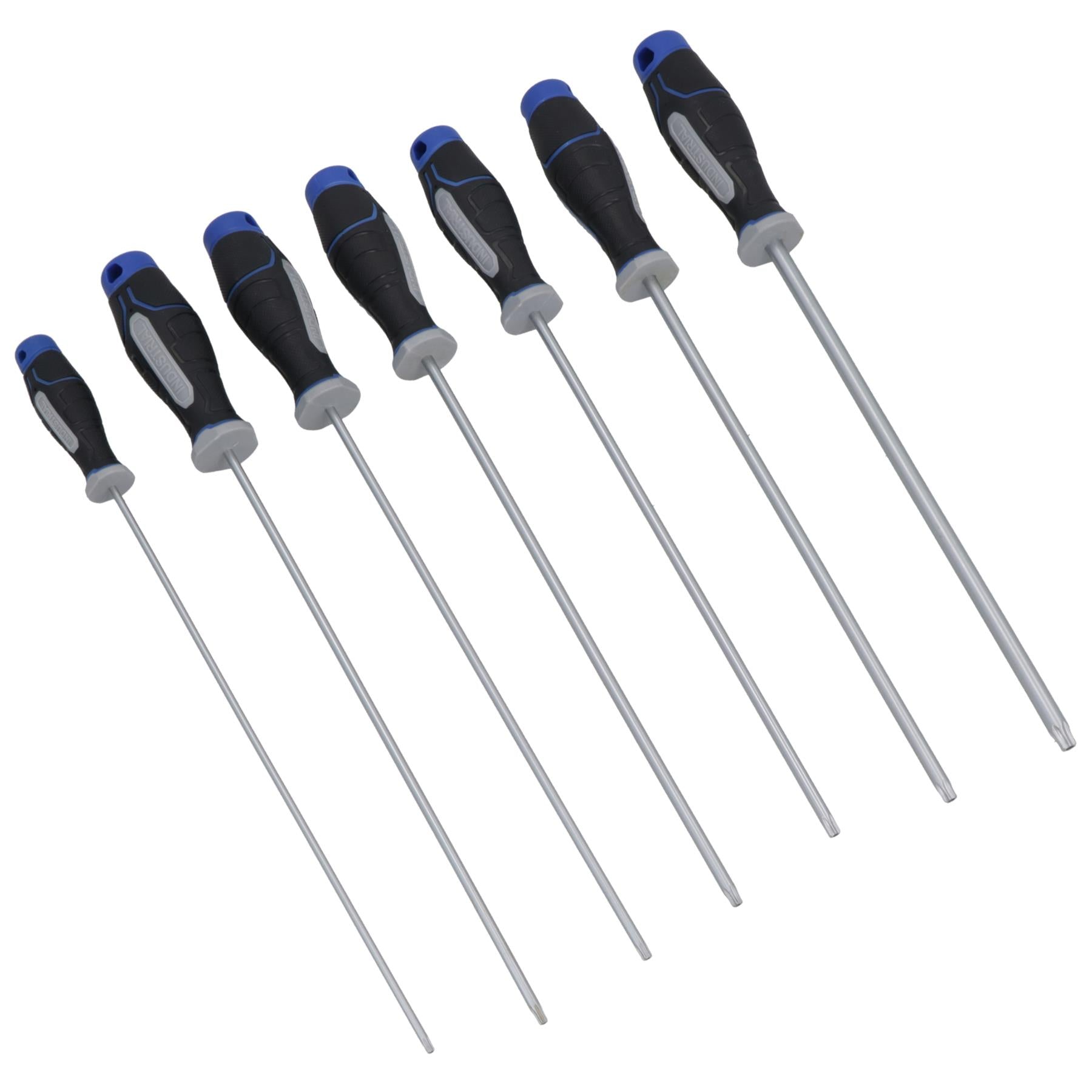 Lot de 6 tournevis Torx Star extra longs et inviolables T10 – T30, lame de 250 mm