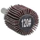 25mm 120 Grit Abrasive Flap Wheel Discs Sanding Rust Removal 6mm Shank