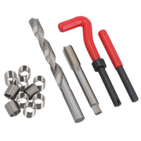1/2” x 26 BSC Thread Repair Cutter Kit Helicoil Set for Damaged Threads 14pc